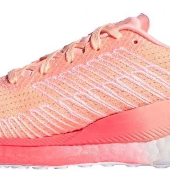 Adidas Shoes Women's 6.5 Orange Solar Boost 19 Athletic Running Sneakers - Picture 3 of 10